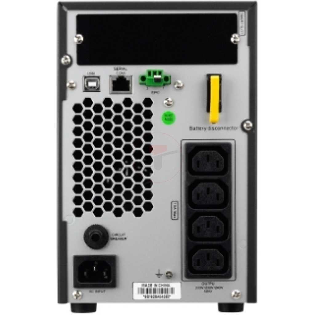 APC Smart-UPS RC 2000VA, 230V, LCD, 4x IEC 60320 C13 Outlets (SRC2KI) - Black