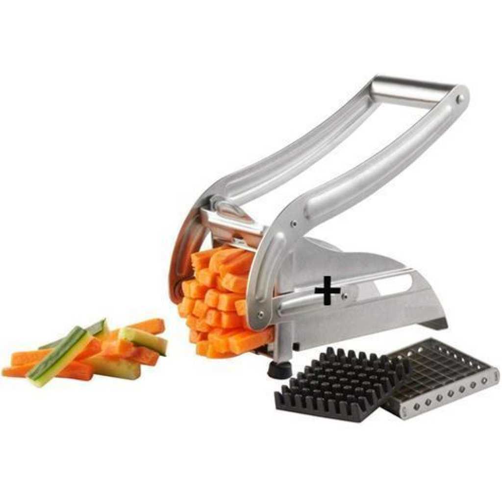 Saachi Bundle of Saachi 3L Deep Fryer And Potato Chipper - Silver