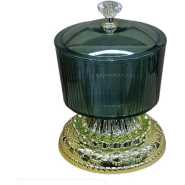 Plastic Sugar Bowl Dish Candy Pot Decor- Green Glassware & Drinkware TilyExpress