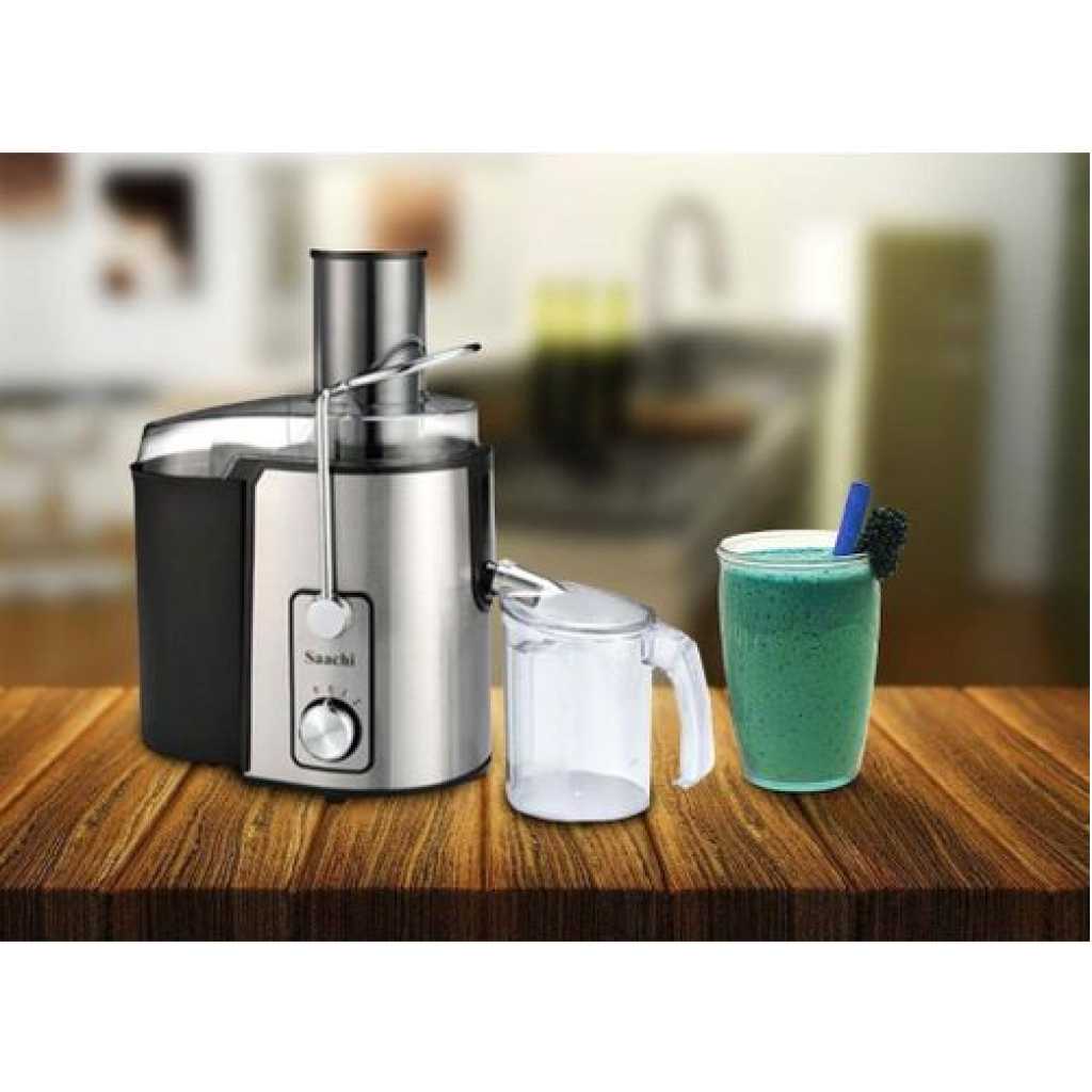 Saachi Stainless Steel 800W Blender Juicer Extractor- Silver