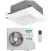 Hisense 18000 BTU Cassette Air Conditioner, Ceiling Air Conditioner AUC-18HR4SSAA1 - White.