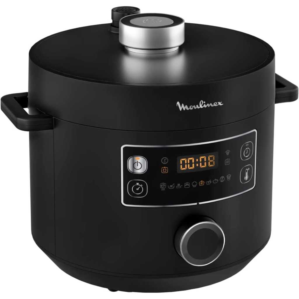 Moulinex Turbo Cuisine 5L Electric Fast Multi Cooker CE753827 - Black