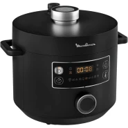 Moulinex Turbo Cuisine 5L Electric Fast Multi Pressure Cooker CE753827, Electrical Pressure Cooker - Black