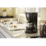 PHILIPS Drip Coffee Maker Machine HD7432/20, 0.6 L, Ideal for 2-7 Cups, Black