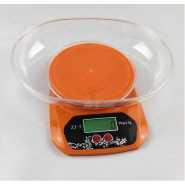 5Kg Digital Kitchen Removable Bowl Electronic Food Smart Weighing Scale- Multi-colour.