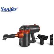 Sonifer Powerful Suction Stick Handheld Vacuum cleaner For Home Hard Floor Carpet Pet Hair, Brown