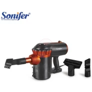 Sonifer Powerful Suction Stick Handheld Vacuum cleaner For Home Hard Floor Carpet Pet Hair, Brown