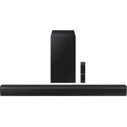 Samsung Sound Bar HW-B450; 2.1ch Soundbar w/Dolby Audio, Subwoofer Included, Bass Boosted, Wireless Bluetooth TV Connection, Adaptive Sound Lite, Game Mode