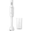 Philips ProMix Hand Blender 3000 Series, 400 W Motor, Beaker Included, Compact, White, Plastic, (HR2520/01)