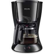 PHILIPS Drip Coffee Maker Machine HD7432/20, 0.6 L, Ideal for 2-7 Cups, Black