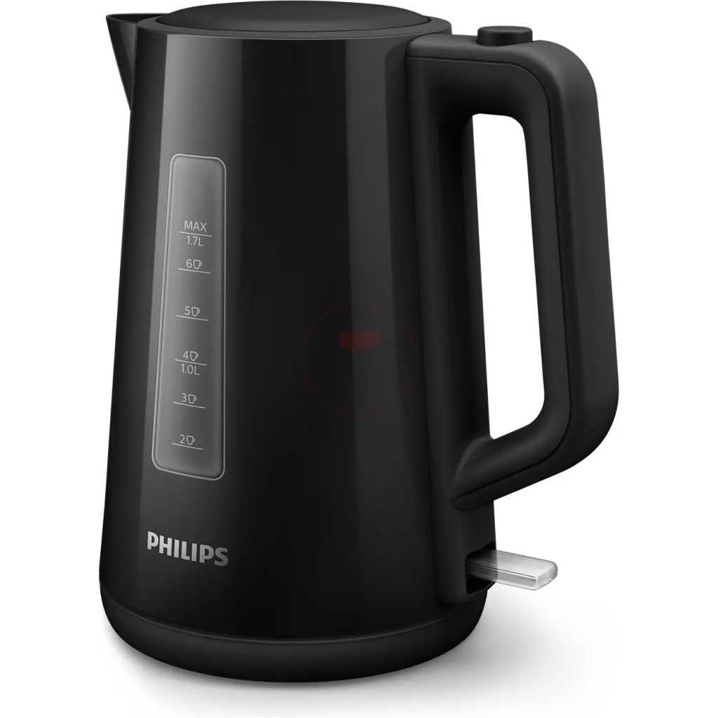 Philips Electric Kettle HD9318/21, 3000 Series, Automated Lid 1850W, 1.7 litre Family Size, Black
