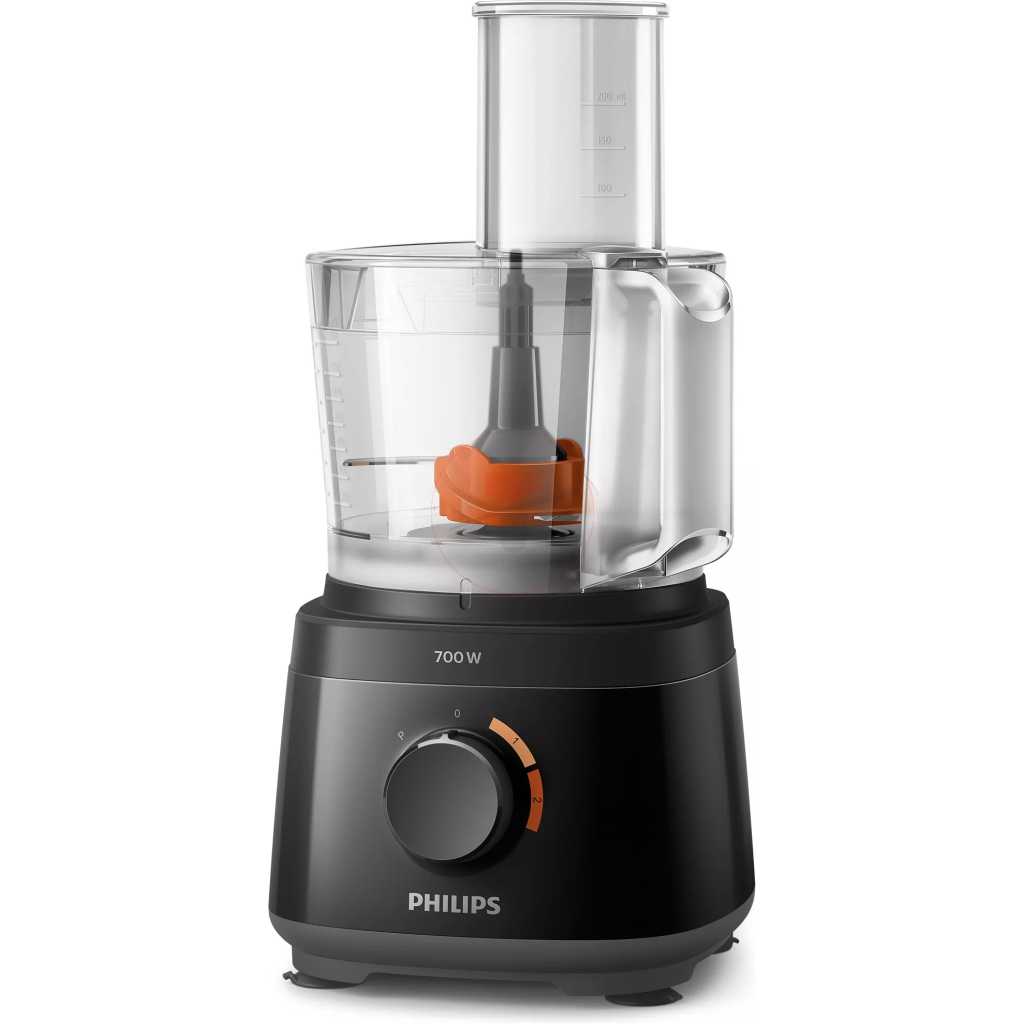 Philips Daily Collection Compact Food Processor HR7320/11 With Blender Jar - White/Beige - 700W