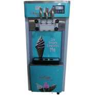 Commercial Ice Cream Machine Maker 3 Flavor Head Easy Operate Tool- Silver. Ice Cream Machines TilyExpress