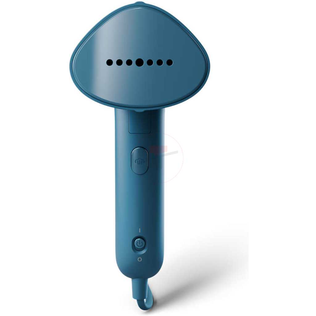 PHILIPS Handheld Garment Steamer STH3000/26 - Compact & Foldable, Convenient Vertical Steaming, 1000 Watt Quick Heat Up, up to 20g/min, Kills 99.9%* Bacteria (Reno Blue)