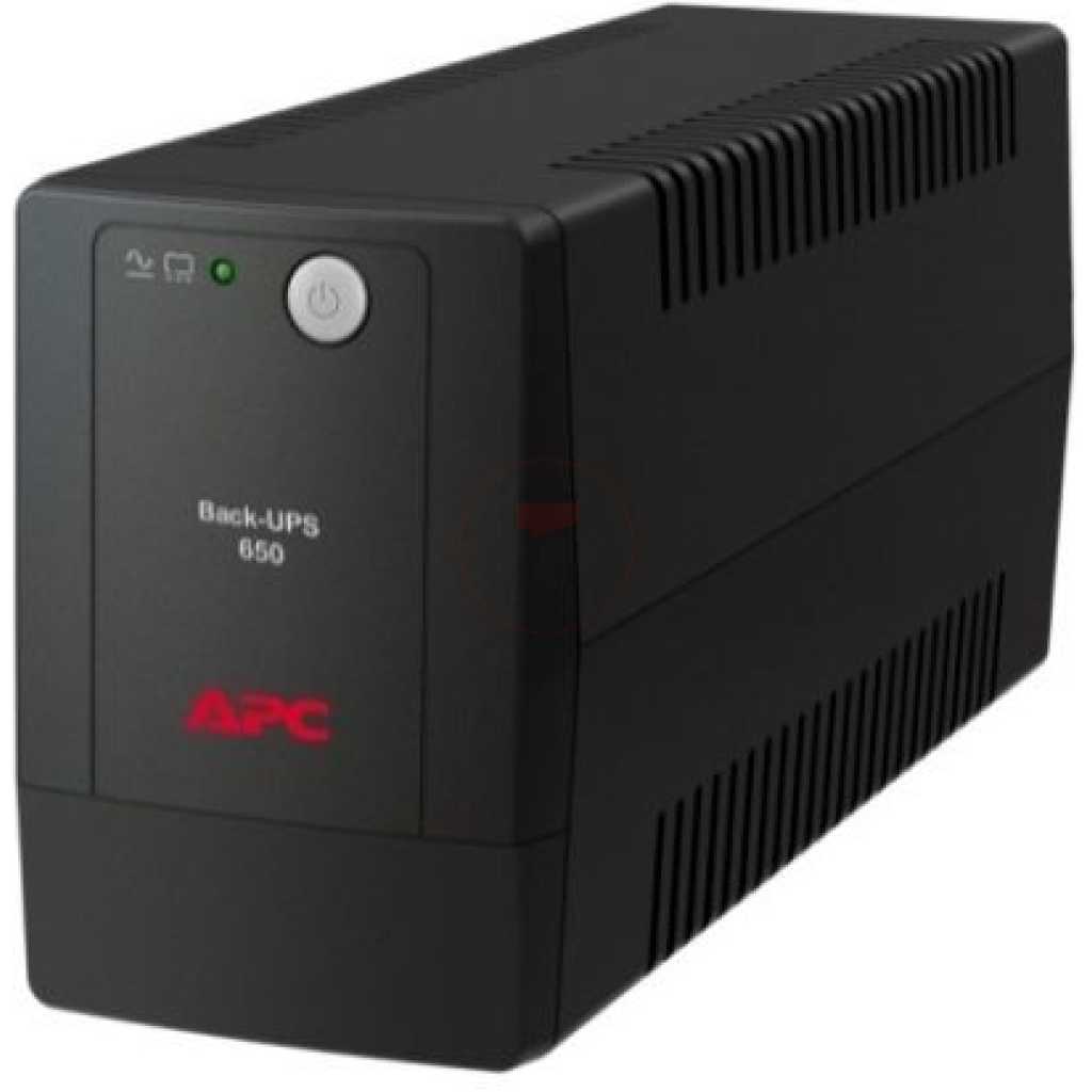 APC 650 Back-UPS 650VA 230V - Black