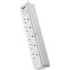 APC PM5-UK 5-Outlet Surge Protector - White