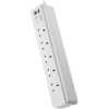 APC PM5-UK 5-Outlet Surge Protector - White