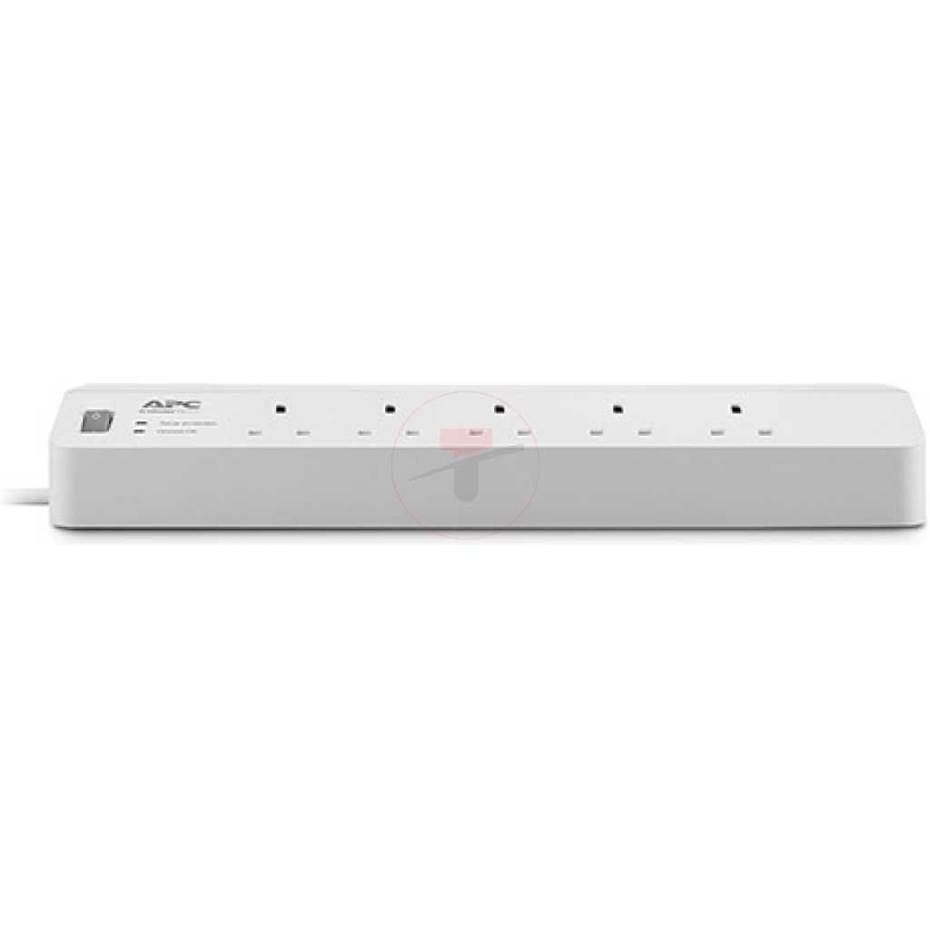 APC PM5-UK 5-Outlet Surge Protector - White