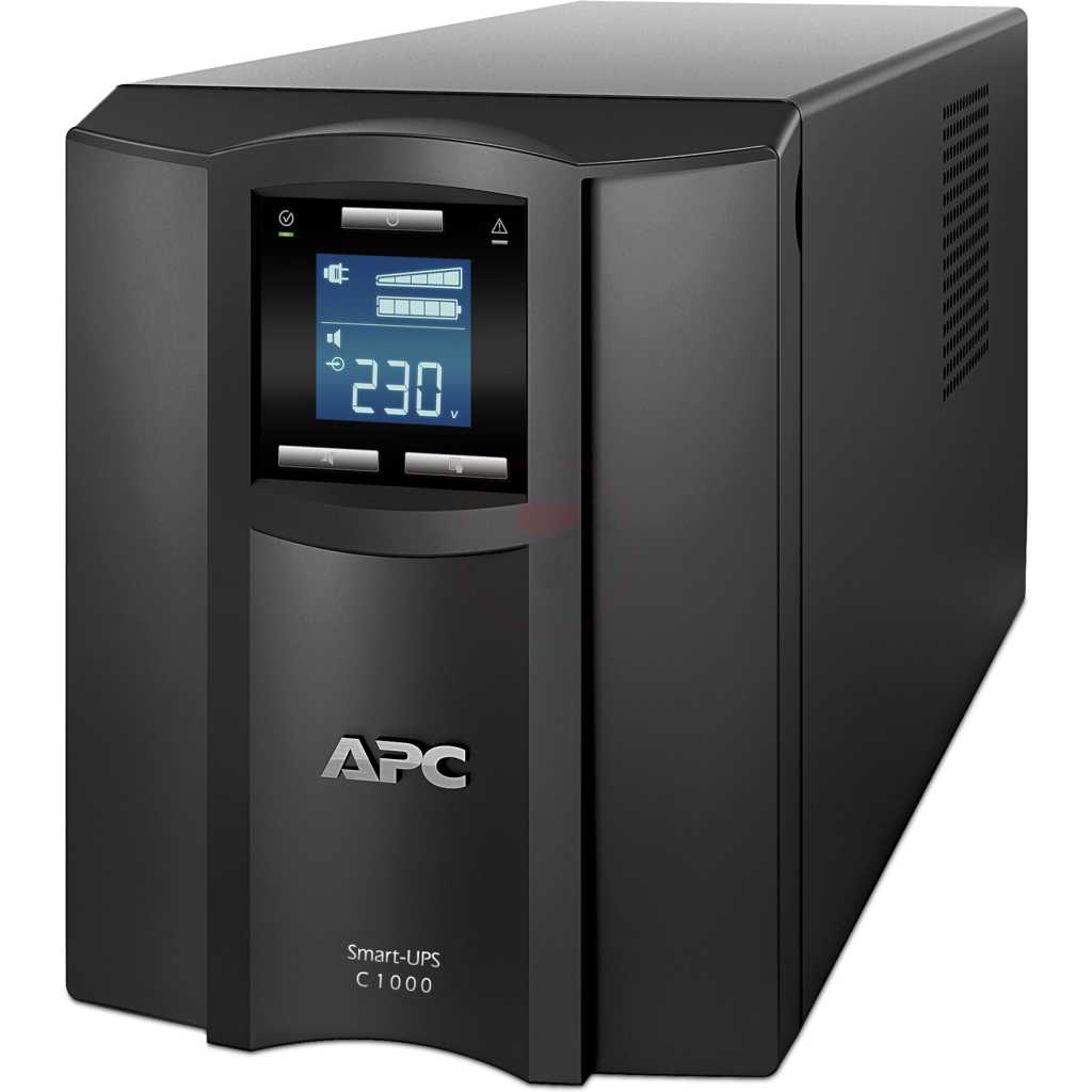 APC Smart UPS 1000VA LCD 230V SMC1000IC - Black