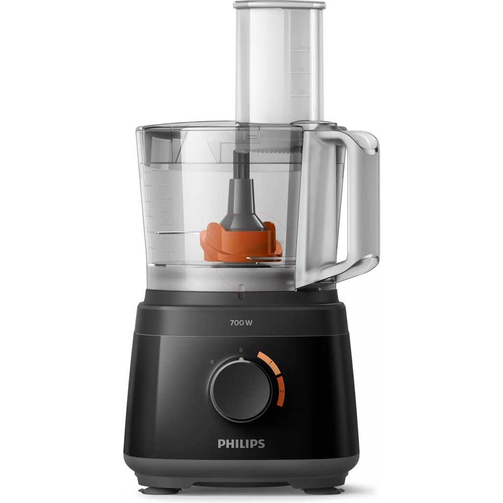 Philips Daily Collection Compact Food Processor HR7320/11 With Blender Jar - White/Beige - 700W