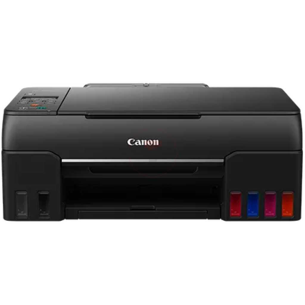 Canon PIXMA G640 Multi-Functional Photo Printer; WiFi, USB, (Print, Scan, Copy) - Black