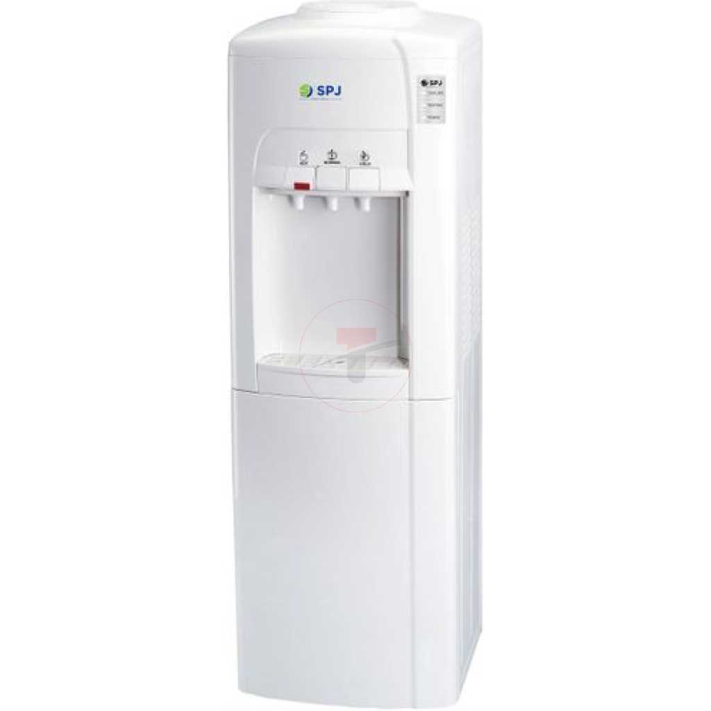 SPJ Water Dispenser With Cabinet (storage Compartment) - White