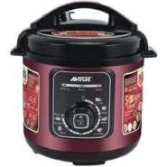 AVINAS 6L Intelligent Electric Rice Pressure Cooker Saucepan Steamer - Maroon