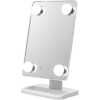 Vanity Makeup Mirror, With 4 Bulbs Lights, Touch Screen, 360° Rotation, White