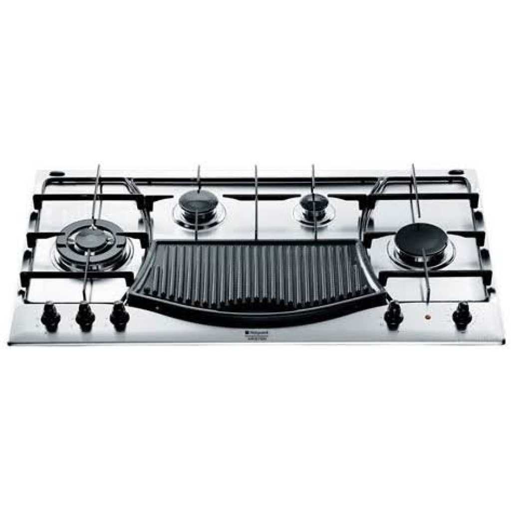 Ariston 90cm Built In Gas Hob 4 Gas Burners And 1 Electric Plate