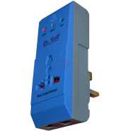 Dr. Volt TV Guard IQ-TP6UK; 180-255V, 6 Amps, Power Surge Protector – Blue/Grey Power Surge Protectors TilyExpress 2