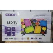 EBON 43-Inch Digital TV E43DFL; Frameless, HD- ready LED TV, 2- Remote Controls, AC/DC, 2- HDMI Ports, USB, Inbuilt Free To Air Decoder – Black Digital TVs TilyExpress