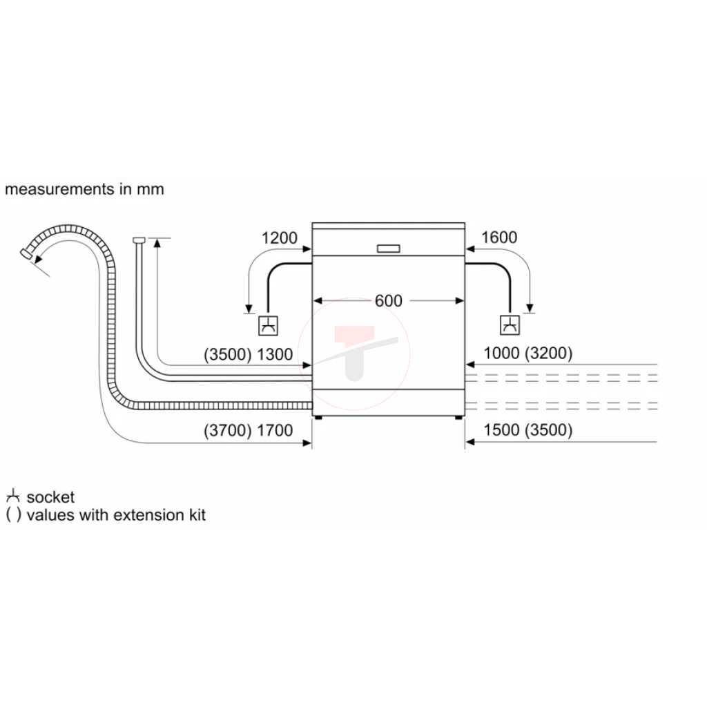 BOSCH Dishwasher; 12-Places, 5 Programs, Free Standing, 60cm, SMS50D08GC - Silver