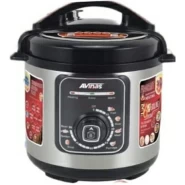 AVINAS 6L Intelligent Electric Rice Pressure Cooker Saucepan Steamer - Maroon