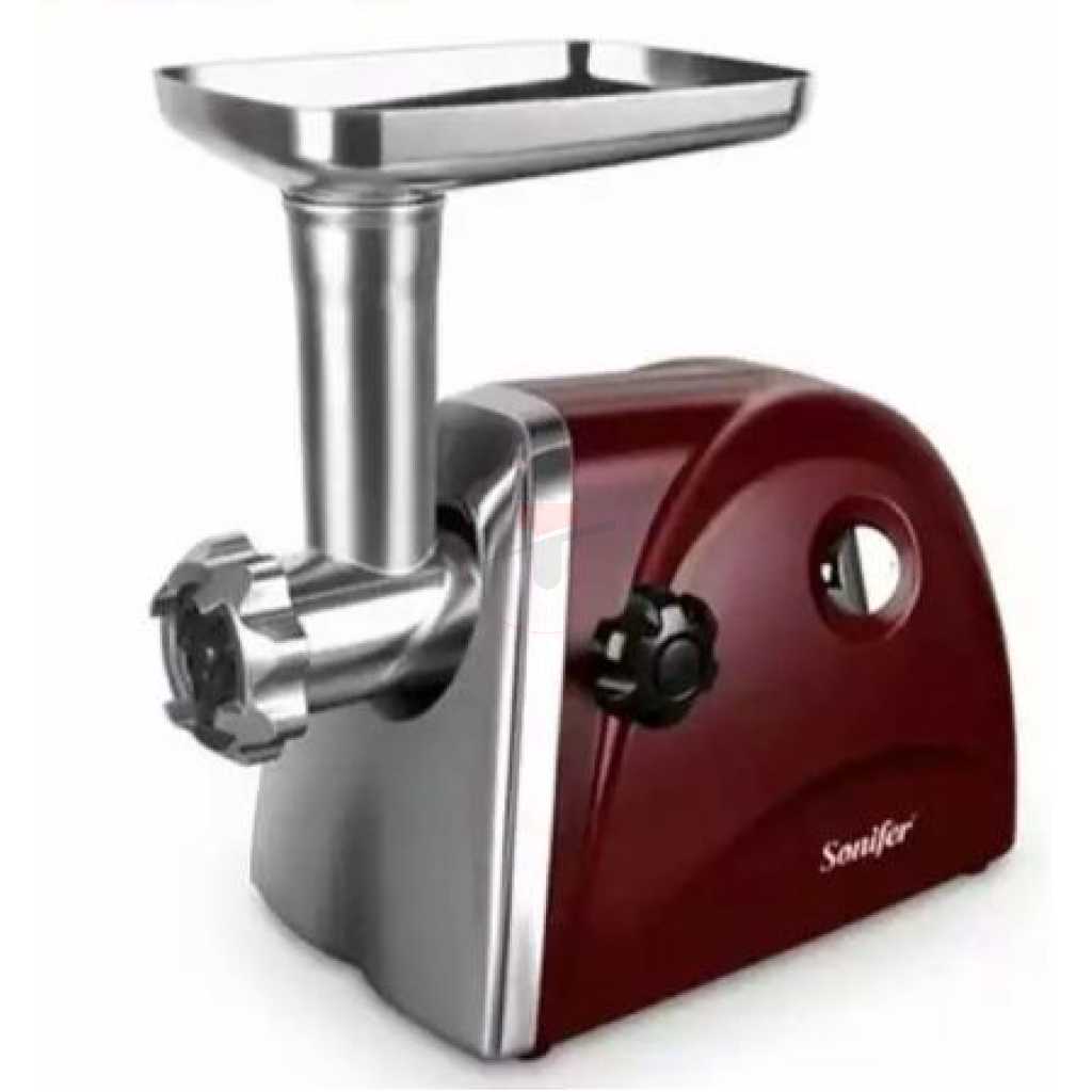 Sonifer Electric Meat Grinder Mincer - Silver