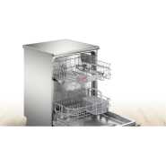 BOSCH Dishwasher; 12-Places, 5 Programs, Free Standing, 60cm, SMS50D08GC - Silver