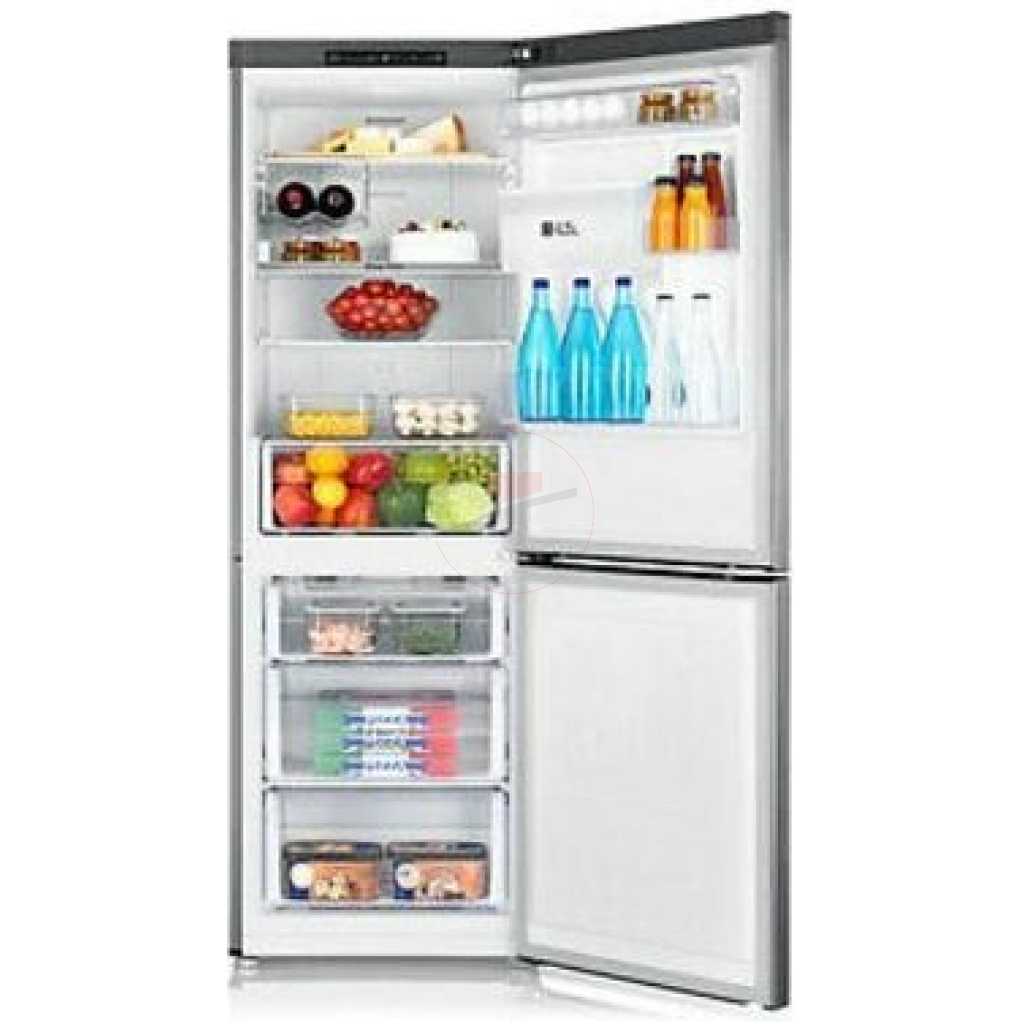 SPJ 399 Litres Combo Double Door Bottom Freezer Fridge - Silver