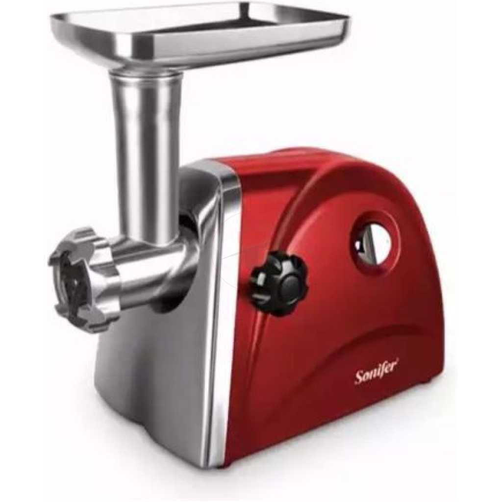 Sonifer Electric Meat Grinder Mincer - Silver