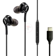 SAMSUNG AKG Earbuds Original USB Type C in-Ear Earbud Headphones with Remote & Mic for Galaxy A53 5G, S22, S21 FE, S20 Ultra, Note 10, Note 10+, S10 Plus - Braided