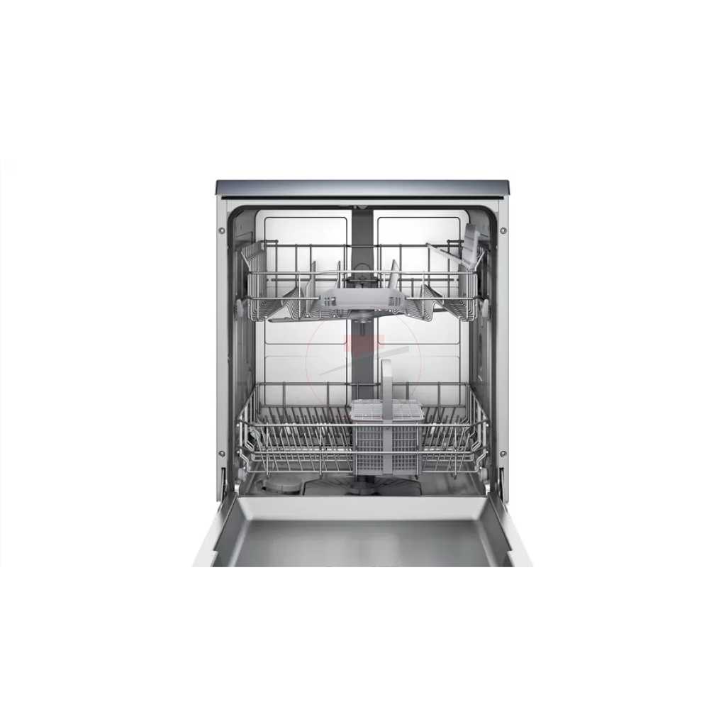 BOSCH Dishwasher; 12-Places, 5 Programs, Free Standing, 60cm, SMS50D08GC - Silver