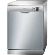 BOSCH Dishwasher; 12-Places, 5 Programs, Free Standing, 60cm, SMS50D08GC - Silver