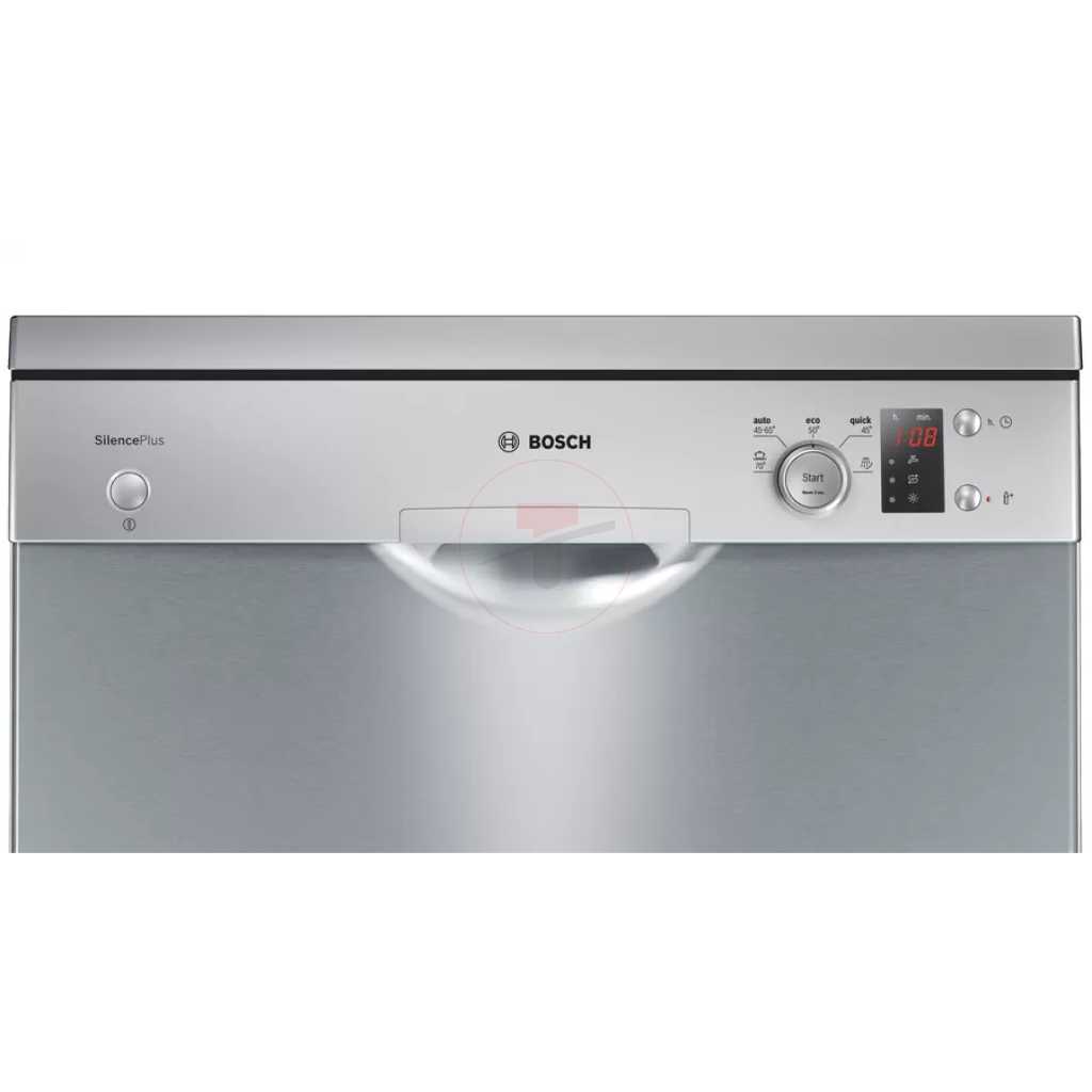 BOSCH Dishwasher; 12-Places, 5 Programs, Free Standing, 60cm, SMS50D08GC - Silver