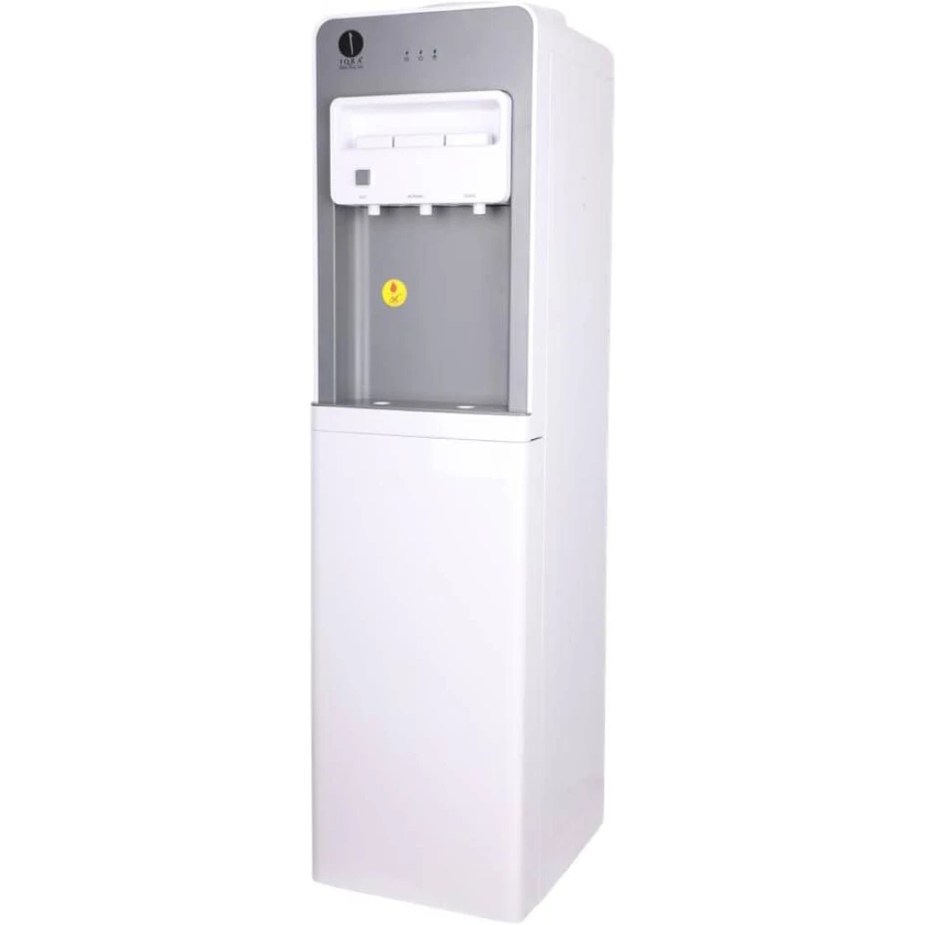 IQRA 3-Taps Water Dispenser IQ-WD508, Hot, Cold, Normal, Storage Cabinet, 220-240V~|R134A/28g - White