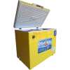 IQRA 211-Litre Chest Freezer IQ-CF2110, Single Door Deep Freezer, Thermostat| Overload|R134A/50g - Yellow