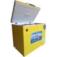 IQRA 211-Litre Chest Freezer IQ-CF2110, Single Door Deep Freezer, Thermostat| Overload|R134A/50g - Yellow