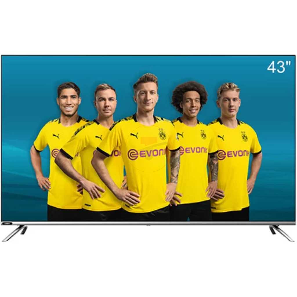 CHiQ 43-Inch FULL HD LED Digital TV (Frameless) L43G7ND With Inbuilt Free To Air Decoder - Black