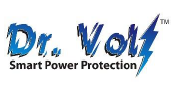 Dr. Volt TV Guard IQ-TP6UK-ECO; 80-255V, 6 Amps, Microprocessor Power Surge Protector Based-Eco Model - Green