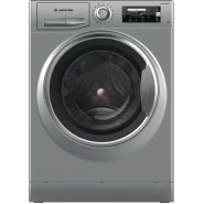 Ariston 11kg Washing Machine NLLCD 1165 SC AD EX; Freestanding Front Loading; 1600rpm, A+++, Inverter Motor, Stop & Add, 18 Washing Programs - Italy - Silver