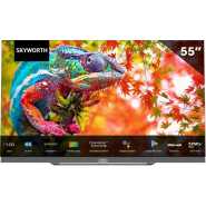 Skyworth 55-Inch OLED TV 55XA9000; UHD 4K Smart Android, USB, 32GB Quad Core CPU, Bluetooth, Lan, WiFi, Inbuilt Free To Air Decoder - Black