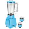 Electro Master EM-BL-1071 1.0L Jar Blender & 2 Grinders - Blue