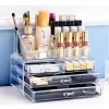 Acrylic Cosmetics Makeup Organizer Storage Box Drawers- Clear.